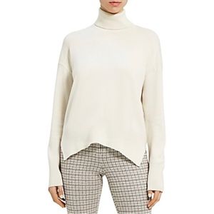 Theory Karenia Turtleneck Cashmere Sweater. Size P